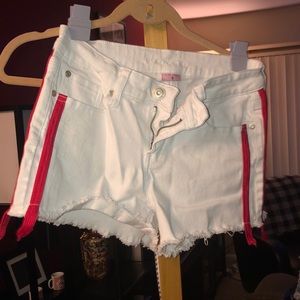 White Jeans Shorts